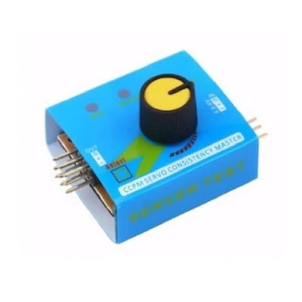 3 Kanal Servo Motor ve ESC Test Cihazı - Potansiyometreli RC Sürücü Tester
