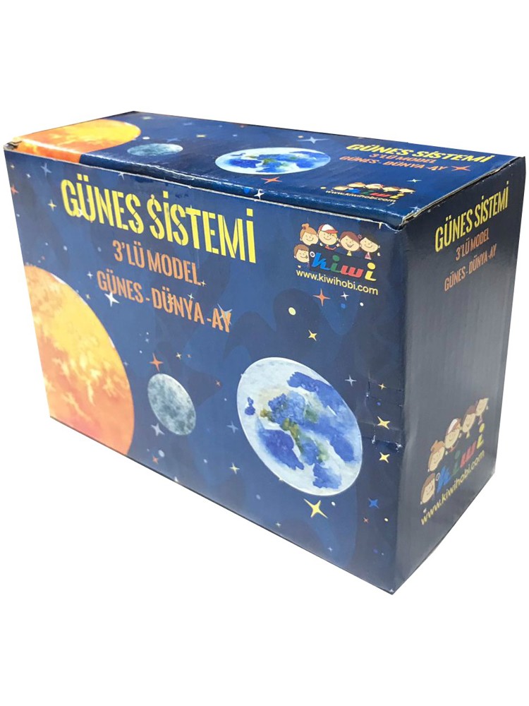 STEM Eğitici Güneş Sistemi ve Gezegenler Maketi - Okul Proje ve Hobi Kiti