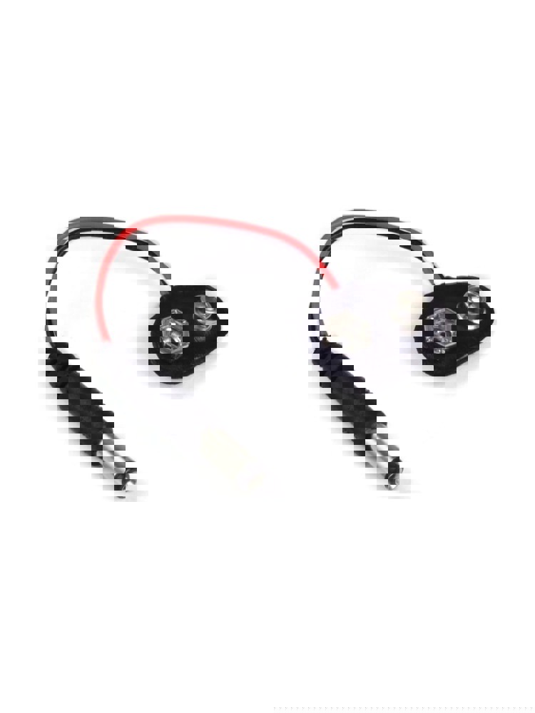 9V Pil Başlığı - DC Barrel Soket Çıkışlı