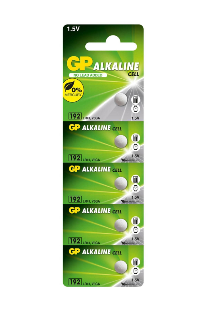 GP LR41 1,5V ALKALİN PİL 1 Adet