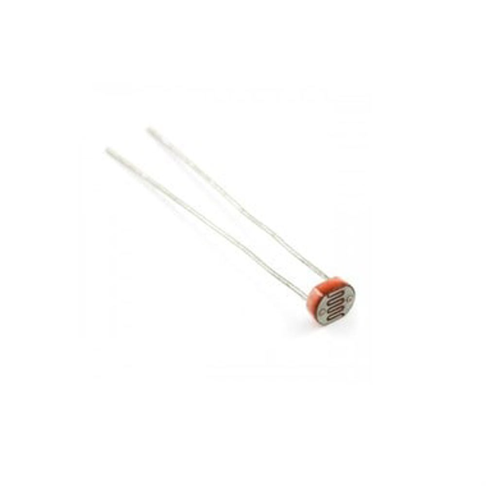 5mm LDR Işık Sensörü - Foto Direnç (Light Dependent Resistor)