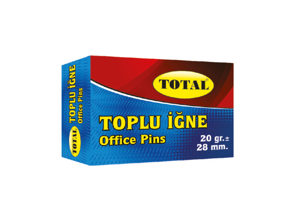TOTAL TOPLU İĞNE 28/20GR