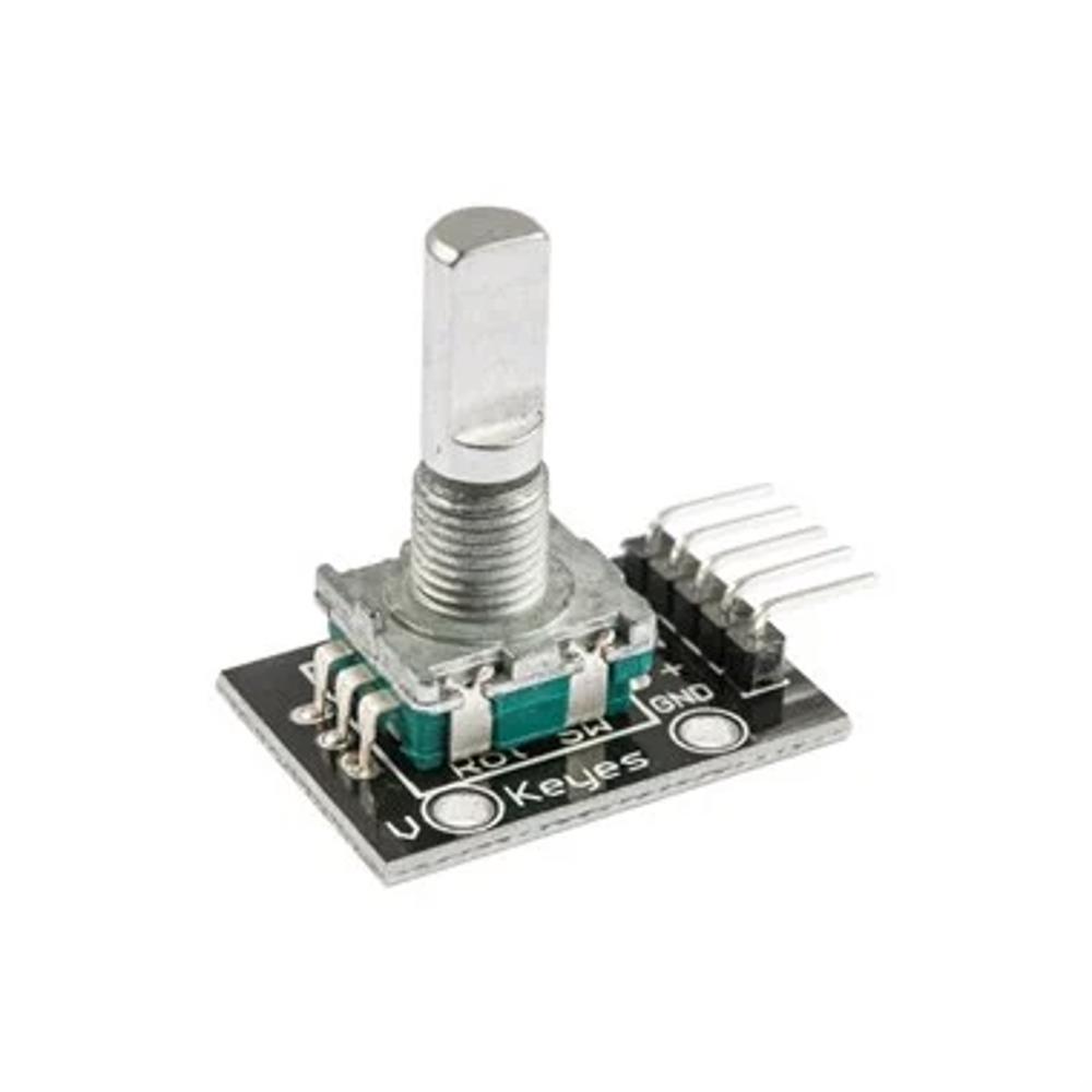 KY-040 Rotary Enkoder Modülü - Arduino ve Robotik Projeler İçin Açı ve Pozisyon Sensörü
