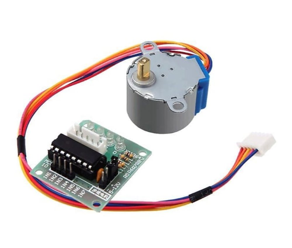 Step Motor ve ULN2003A Step Motor Sürücü Kartı Seti - 5V