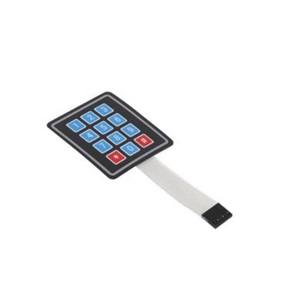 Keypad 4x3 Membran Tuş Takımı 