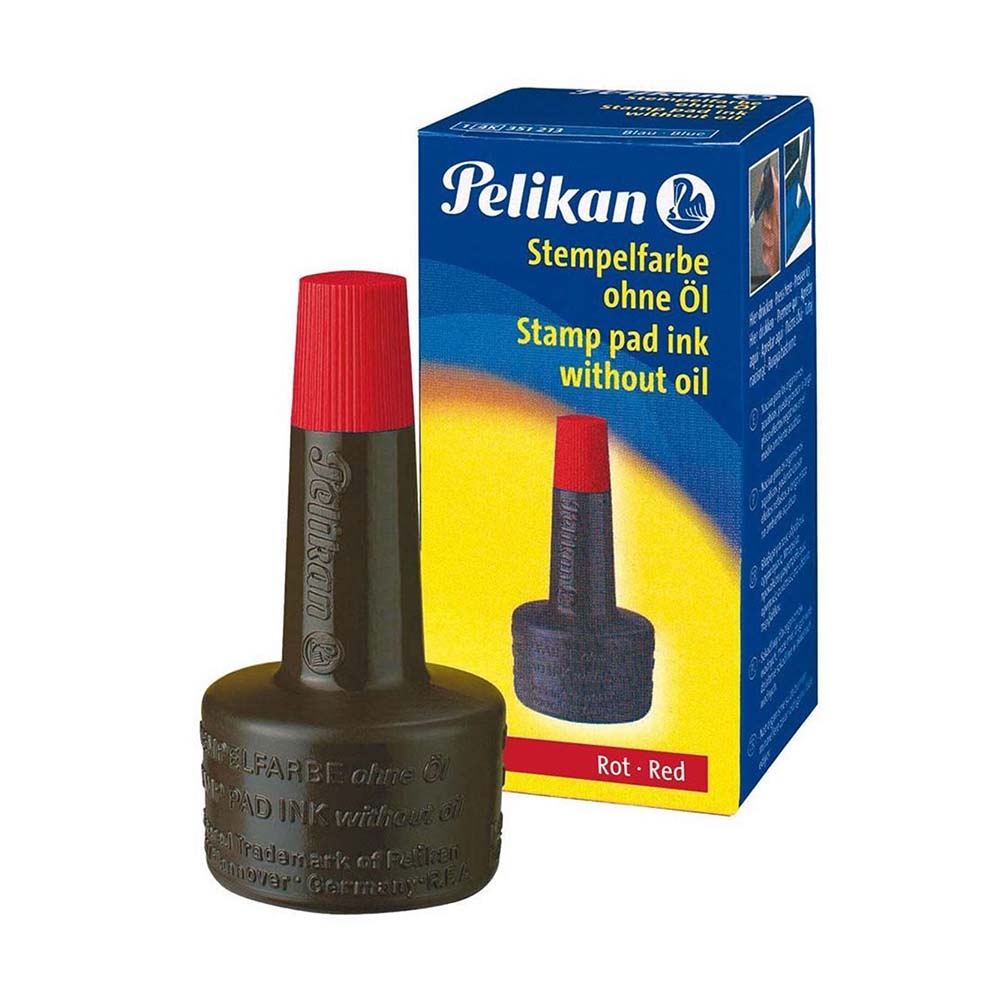 PELİKAN STAMPA MÜREKKEBİ KIRMIZI 30 CC