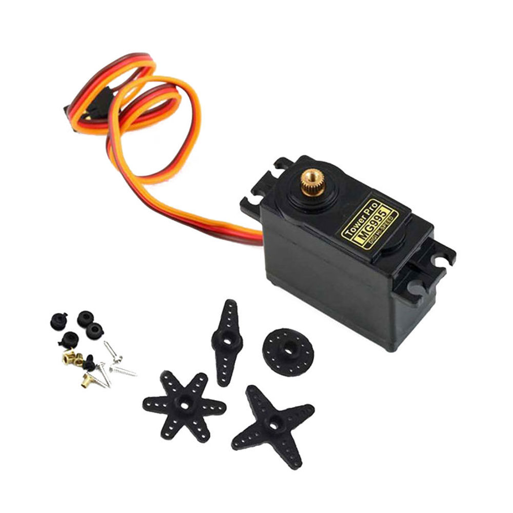 180° Yüksek Torklu Tower Pro MG995 Metal Dişli Dijital Servo Motor  Standart Servo