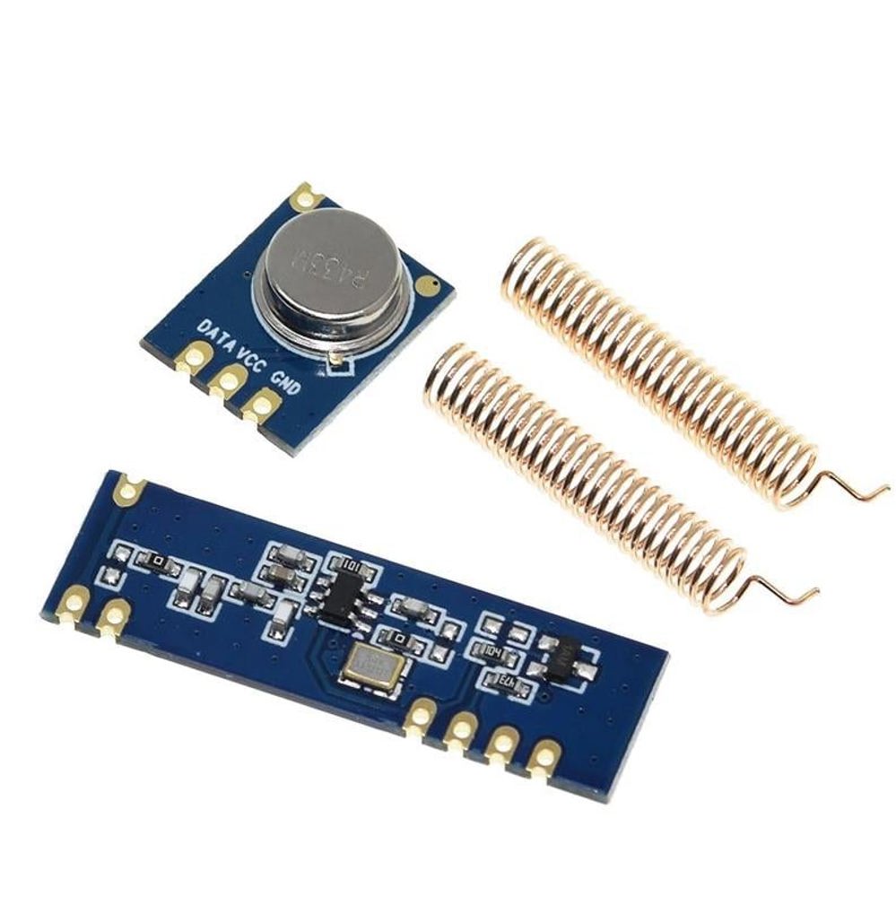433 MHz 100 Metre RF Alıcı Verici Modül Kiti STX882 Verici & SRX882 Alıcı + Anten