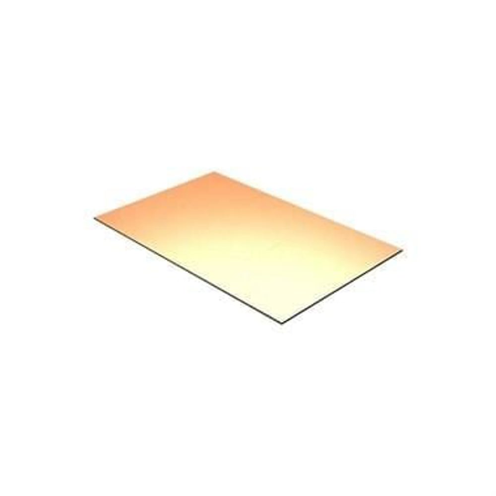 20x20 cm Tek Yüzeyli Bakır Plaket - Baskı Devre (PCB) Kartı