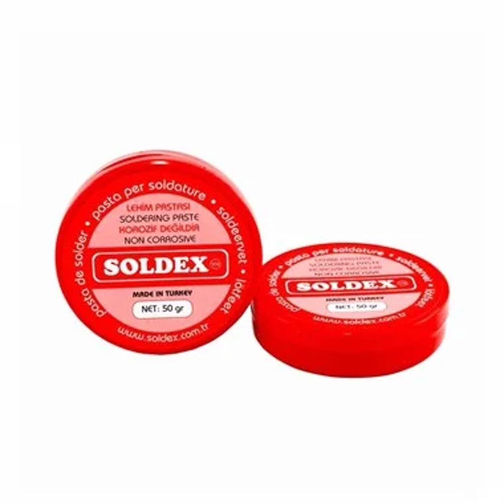 Soldex 50g Lehim Pastası - Elektronik ve Elektrik İşleri İçin Yüksek Akışkanlı Lehimleme Kreması