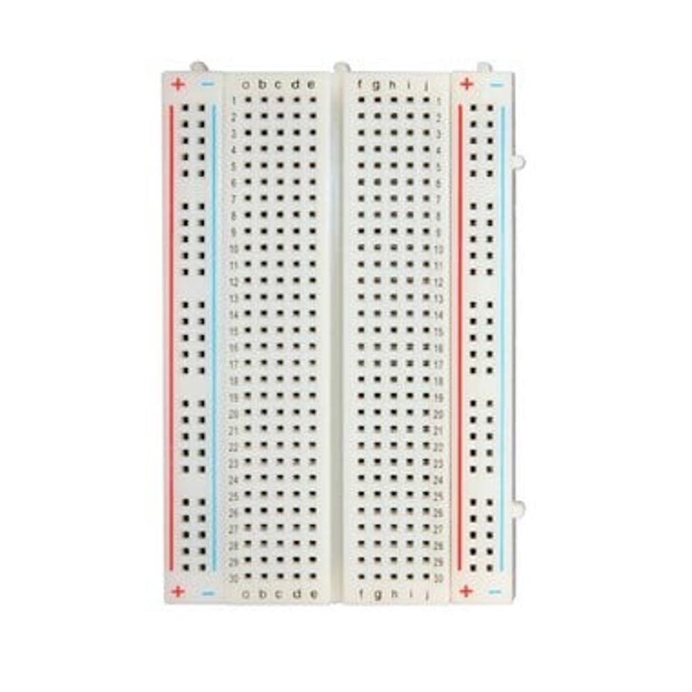 BB 400 Pin Orta Boy Breadboard (85x55mm) - Arduino ve Robotik Uyumlu Devre Tahtası