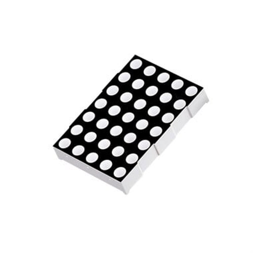 5x7 Ortak Anot'lu Dot Matrix (52x33mm)