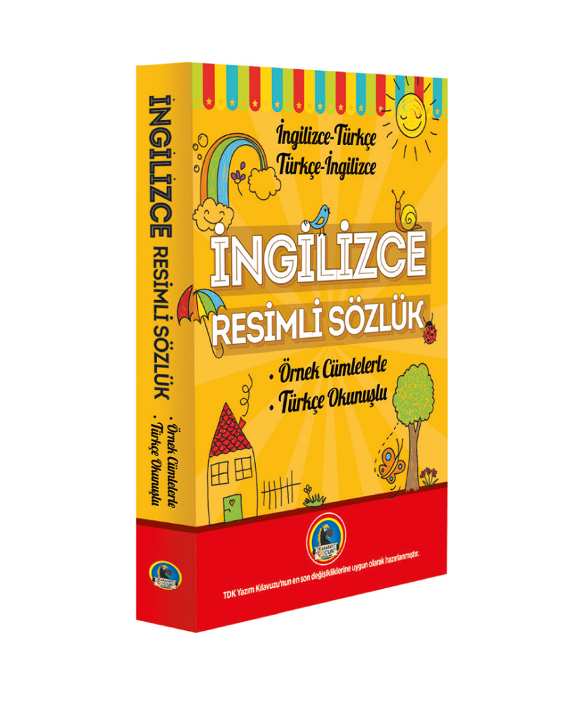 Karatay Yayınları Resimli İngilizce - Türkçe Sözlük - Büyük Boy Dil Eğitim Rehberi