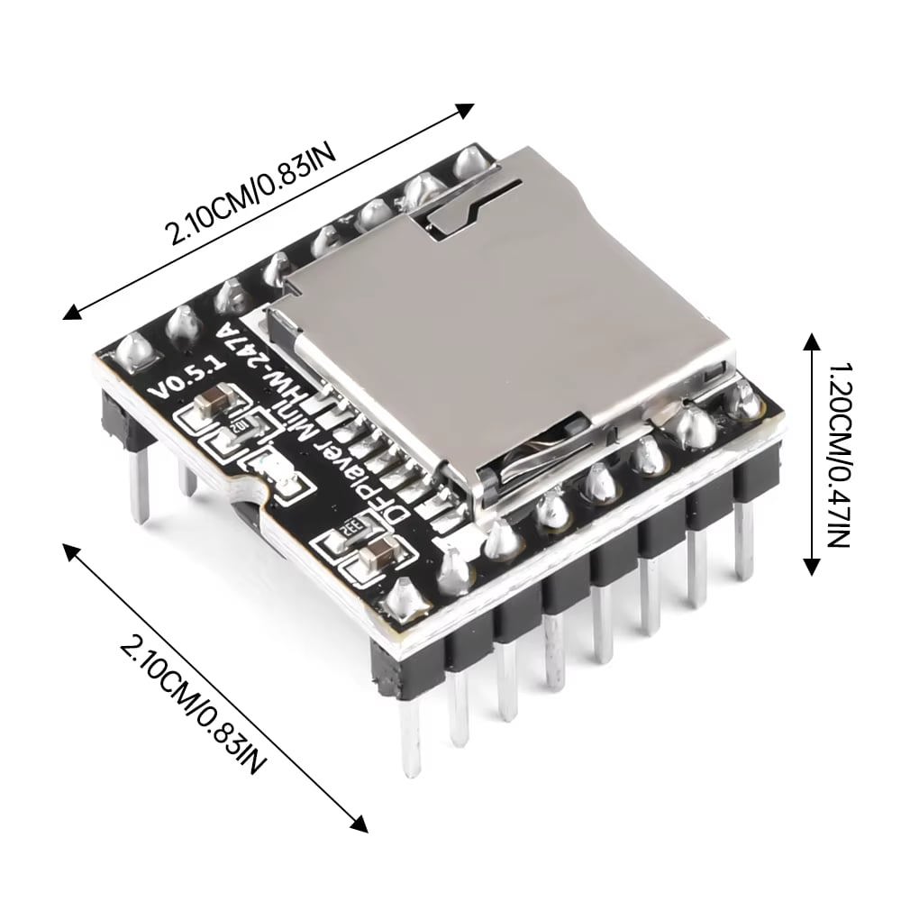 Mini MP3 Çalar Arduino Uyumlu