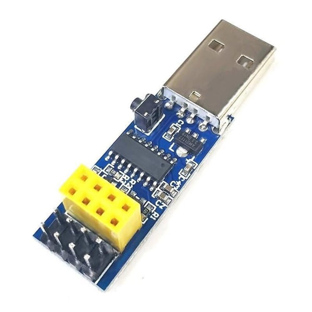 ESP-01 ESP-01S WiFi Modülü Programlayıcı Adaptör - CH340 USB Dönüştürücü Kartı