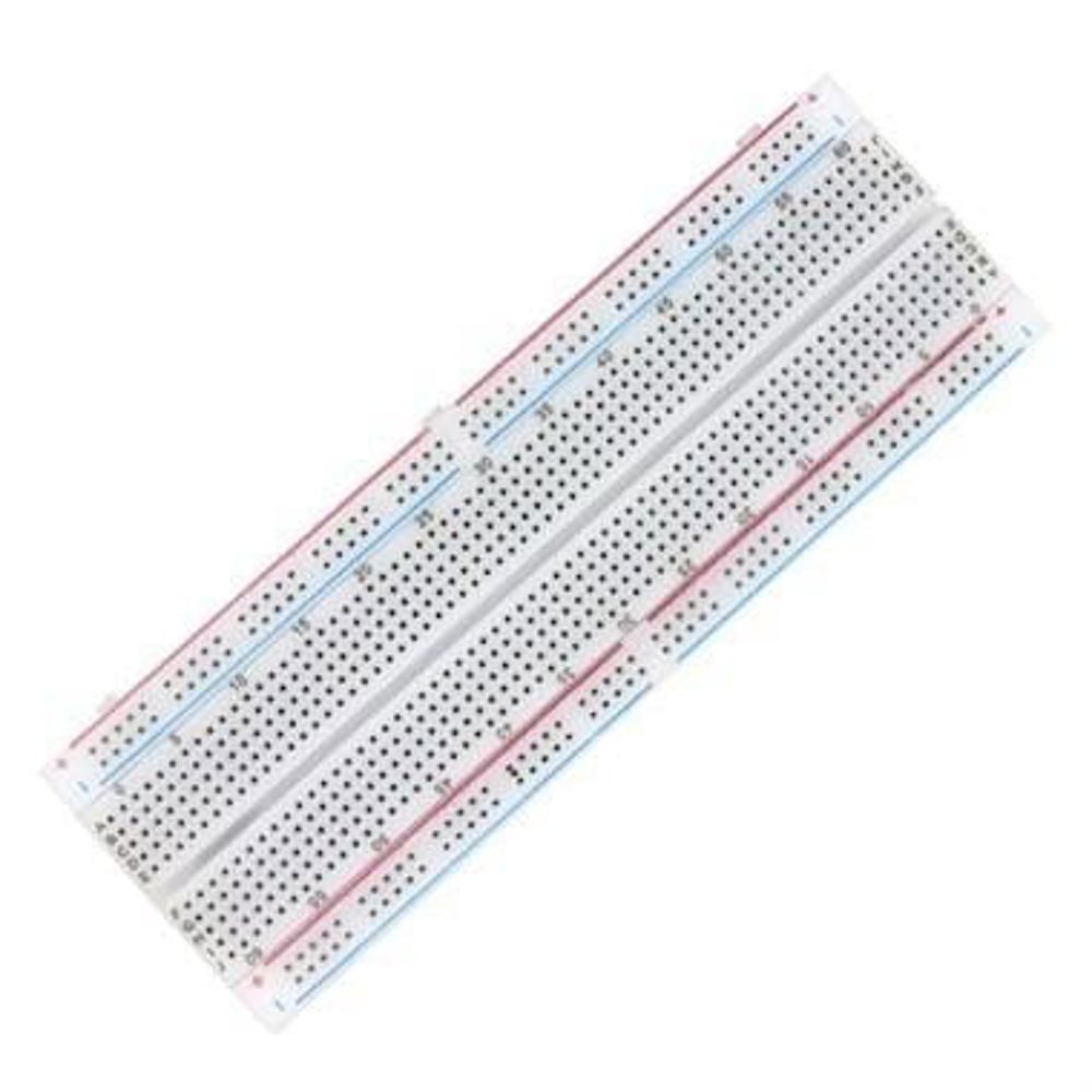 MB-102 Tekli Breadboard - 830 Noktalı Büyük Boy Devre Tahtası