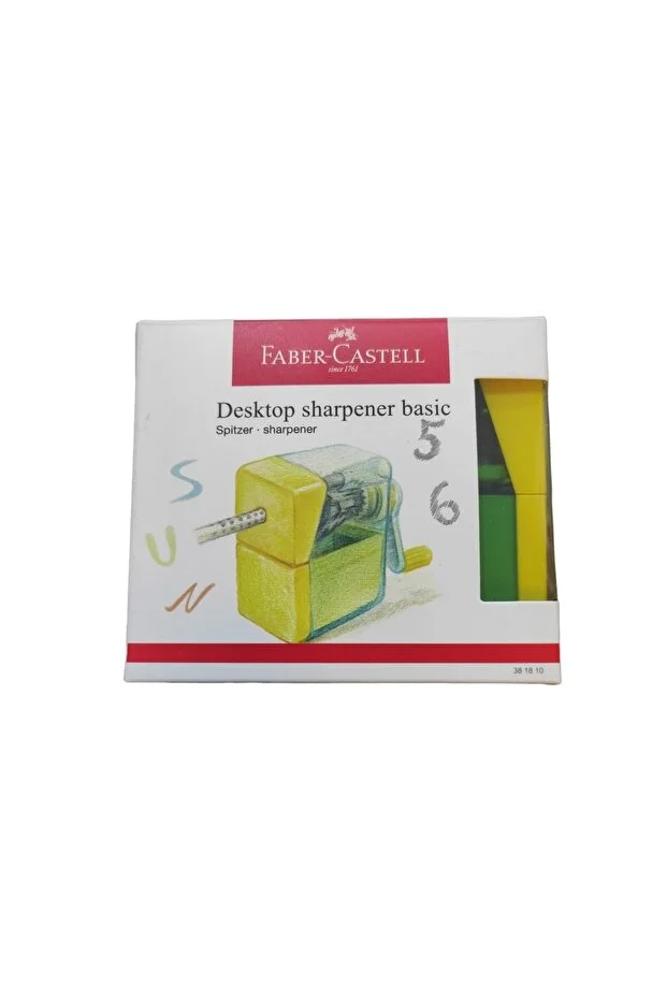Faber-Castell Masaüstü Kalemtıraş Basic - Kollu Mekanizma - Hassas Açma